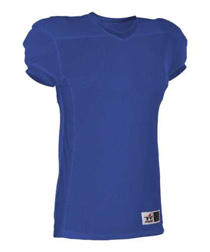 Alleson Athletic 750E Adult Football Jersey - Royal - HIT a Double - 1