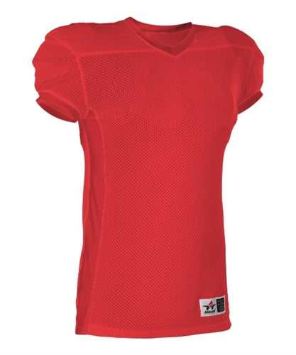 Alleson Athletic 750E Adult Football Jersey - Scarlet - HIT a Double - 1