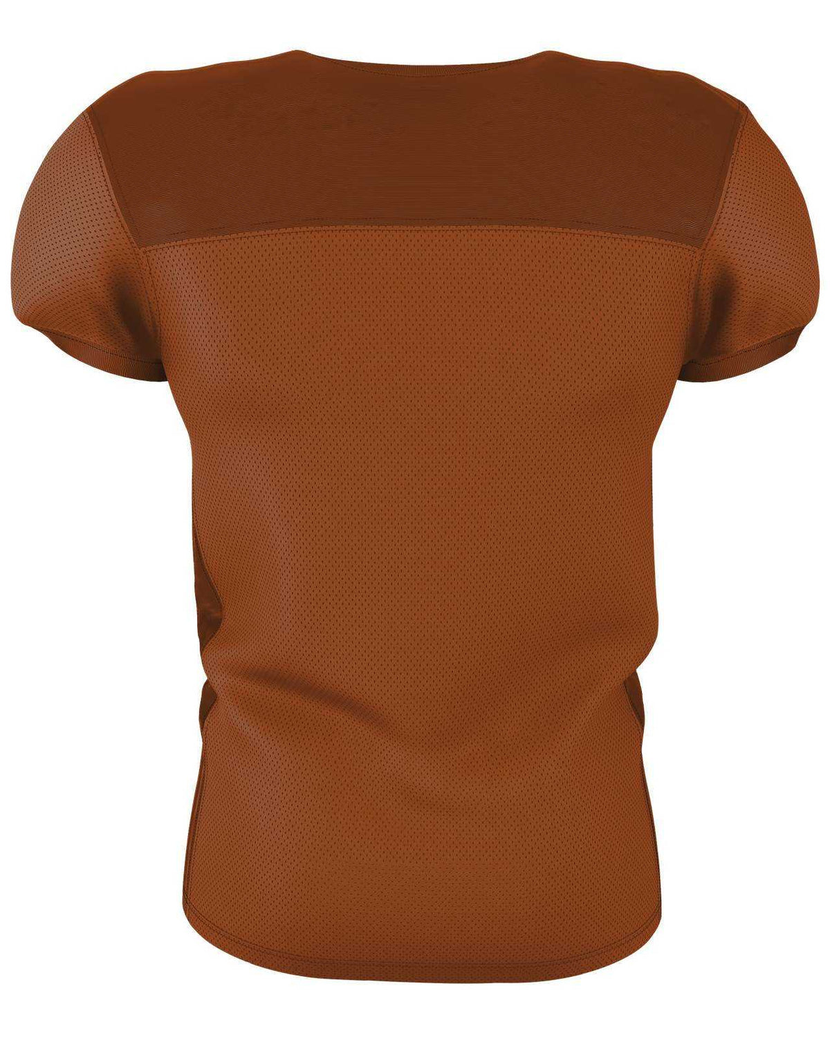 Alleson Athletic 750E Adult Football Jersey - Texas Orange - HIT a Double - 3