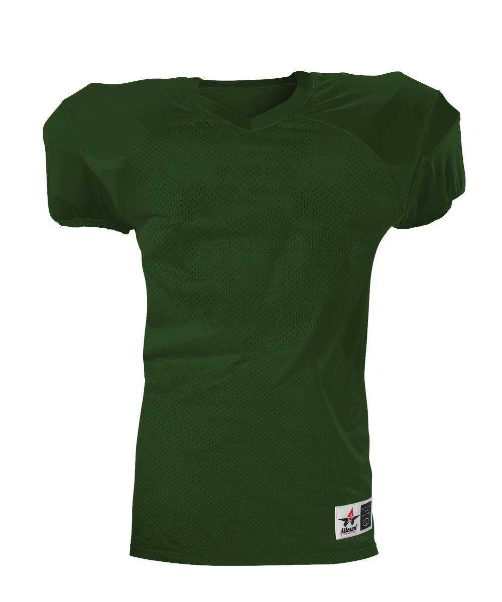 Alleson Athletic 751Y Youth Pro Game Football Jersey - Forest - HIT a Double - 1