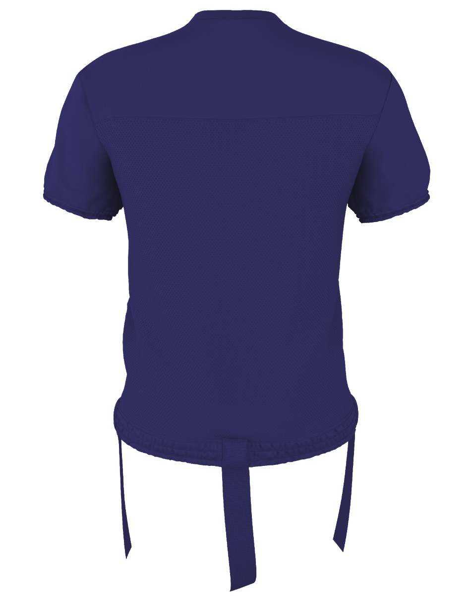 Alleson Athletic 762FFJ Adult Hero Flag Football Jersey - Purple Purple - HIT a Double - 3