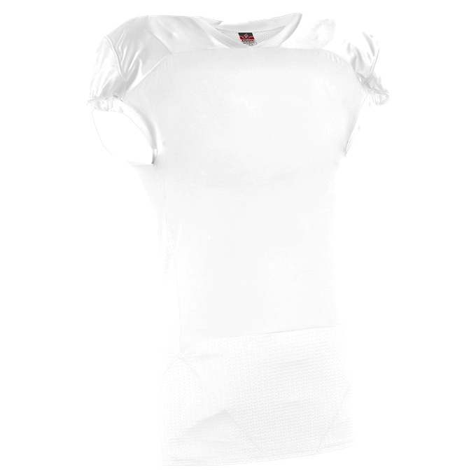 Alleson Athletic 775A Adult Recruit Game Jersey - White White - HIT a Double - 1