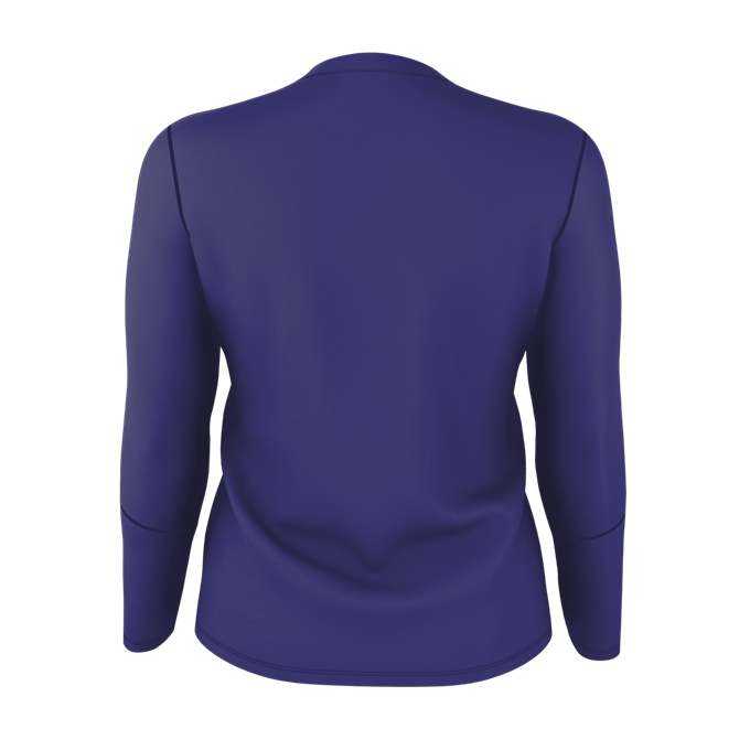 Alleson Athletic 831VLJG Girls Dig Long Sleeve Volleyball Jersey - Purple Purple Heather - HIT a Double - 3