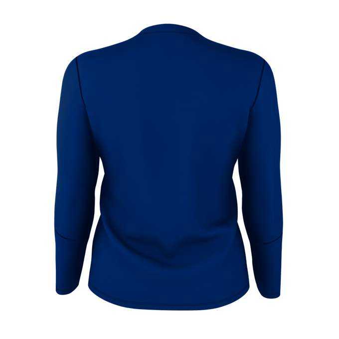 Alleson Athletic 831VLJW Womens Dig Long Sleeve Volleyball Jersey - Royal Heather Royal - HIT a Double - 3
