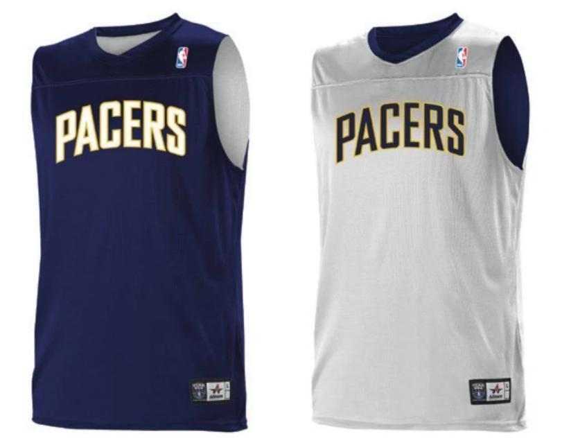 Alleson Athletic A105LA Adult NBA Logo Reversible Game Jersey - Indian Pacers - HIT a Double - 1