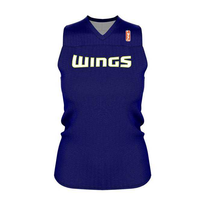 Alleson Athletic A105LG Girls WNBA Reversible Jersey - Dallas Wings - HIT a Double - 1