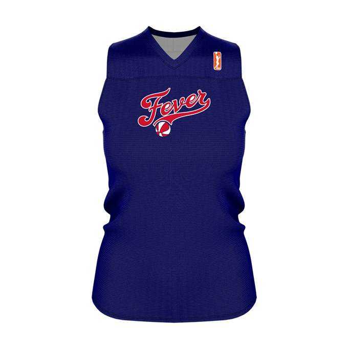 Alleson Athletic A105LG Girls WNBA Reversible Jersey - Indiana Fever - HIT a Double - 1