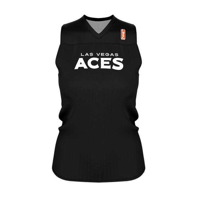 Alleson Athletic A105LG Girls WNBA Reversible Jersey - Las Vegas Aces - HIT a Double - 1