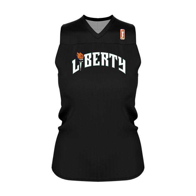 Alleson Athletic A105LG Girls WNBA Reversible Jersey - New York Libierty - HIT a Double - 1