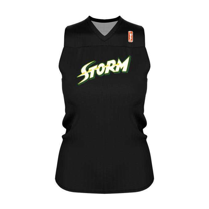 Alleson Athletic A105LG Girls WNBA Reversible Jersey - Seattle Storm - HIT a Double - 1