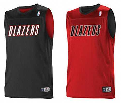 Alleson Athletic A105LY Youth NBA Logo Reversible Jersey - Portland Trailblazers - HIT a Double - 1