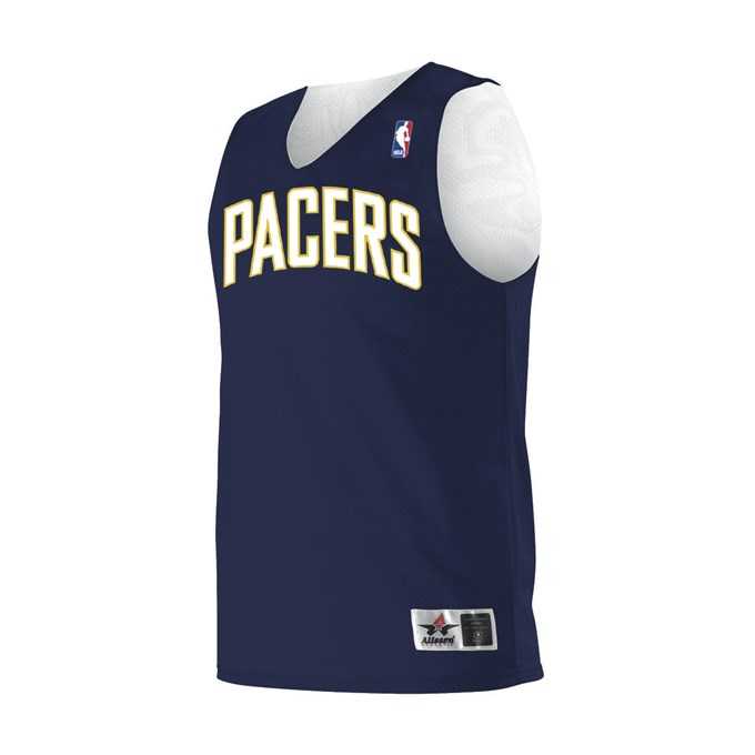 Alleson Athletic A115LA Adult NBA Logo'd Reversible Jersey - Indiana Pacers - HIT a Double - 1