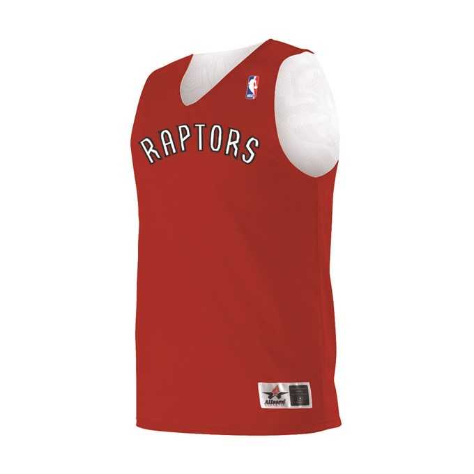 Alleson Athletic A115LA Adult NBA Logo'd Reversible Jersey - Toronto Raptors - HIT a Double - 1