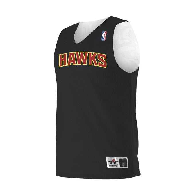 Alleson Athletic A115LY Youth NBA Logo&#39;d Reversible Jersey - Atlanta Hawks - HIT a Double - 1