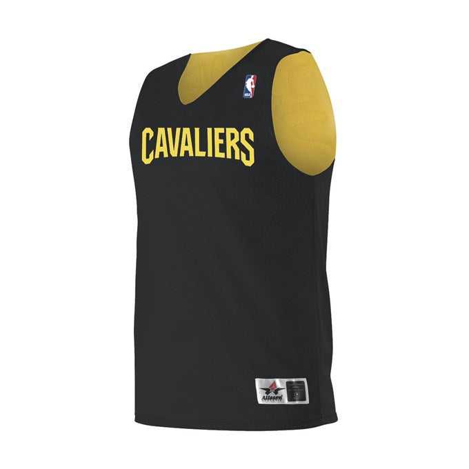 Alleson Athletic A115LY Youth NBA Logo&#39;d Reversible Jersey - Cleveland Cavaliers - HIT a Double - 1