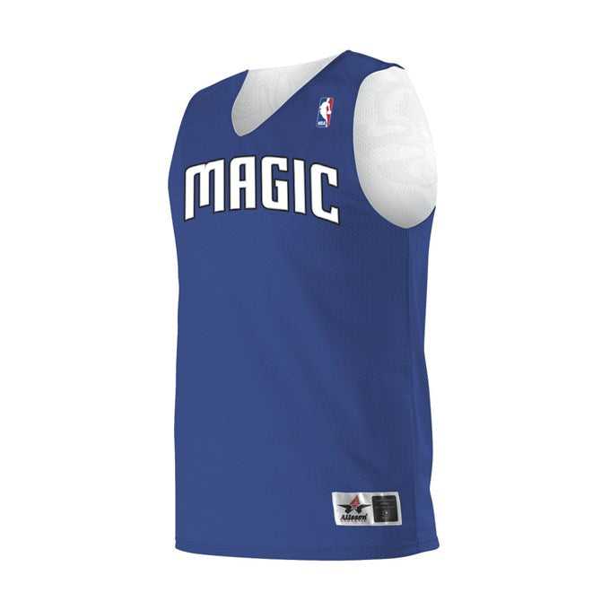 Alleson Athletic A115LY Youth NBA Logo&#39;d Reversible Jersey - Orlando Magic - HIT a Double - 1