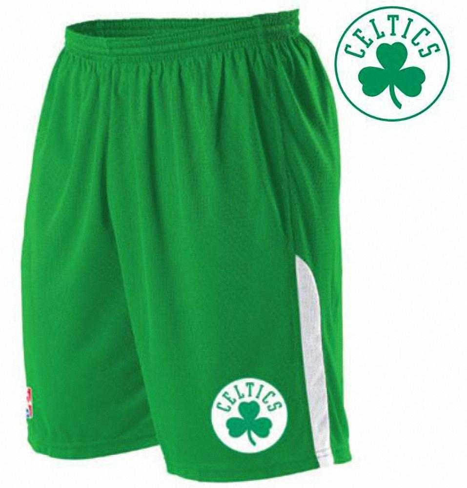 Alleson Athletic A205LA Adult NBA Logo Game Short - Boston Celtics - HIT a Double - 1