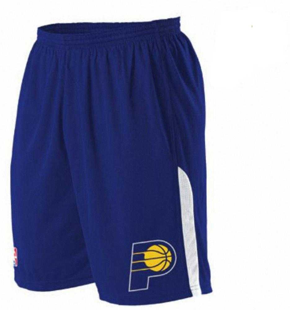Alleson Athletic A205LA Adult NBA Logo Game Short - Indian Pacers - HIT a Double - 1