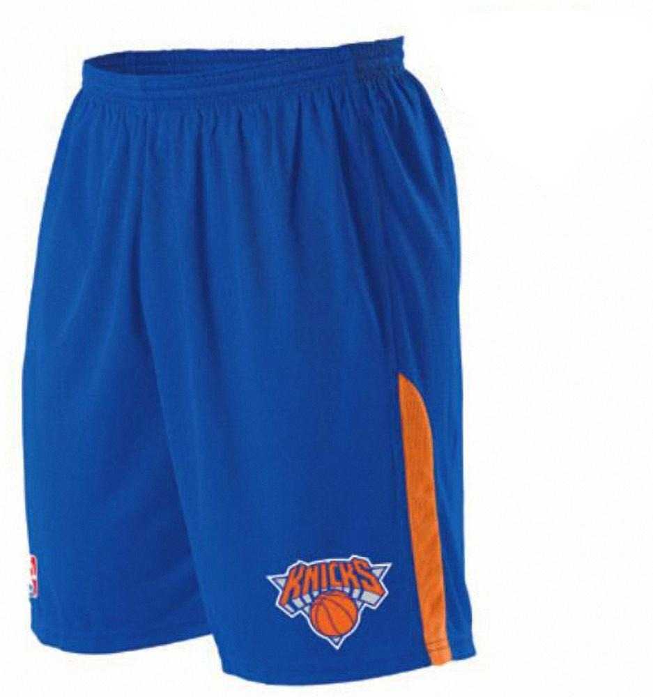 Alleson Athletic A205LA Adult NBA Logo Game Short - New York Knicks - HIT a Double - 1