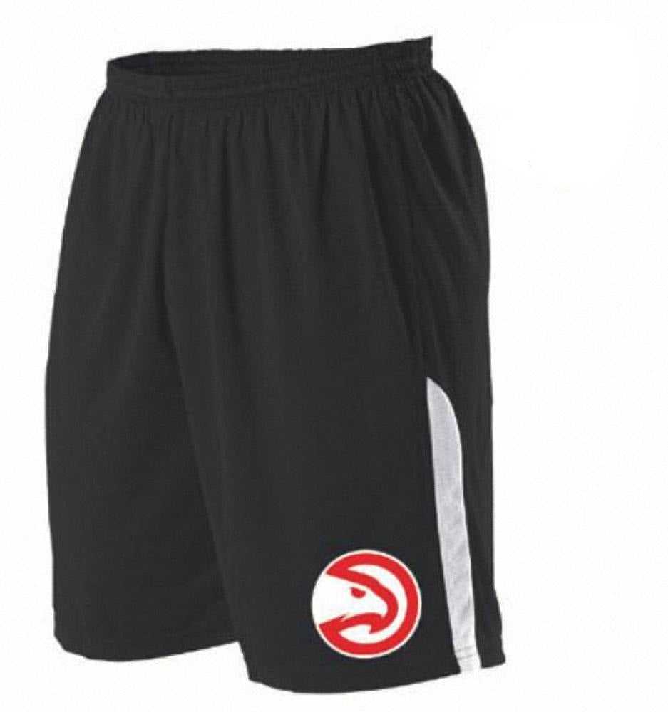 Alleson Athletic A205LY Youth NBA Logo Game Short - Atlanta Hawks - HIT a Double - 1