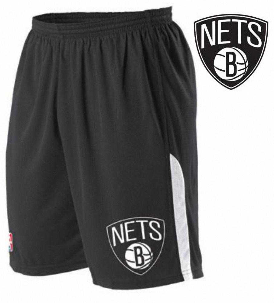 Alleson Athletic A205LY Youth NBA Logo Game Short - Brooklyn Nets - HIT a Double - 1