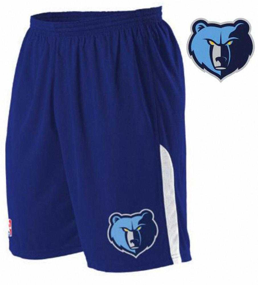 Alleson Athletic A205LY Youth NBA Logo Game Short - Memphis Grizzlies - HIT a Double - 1