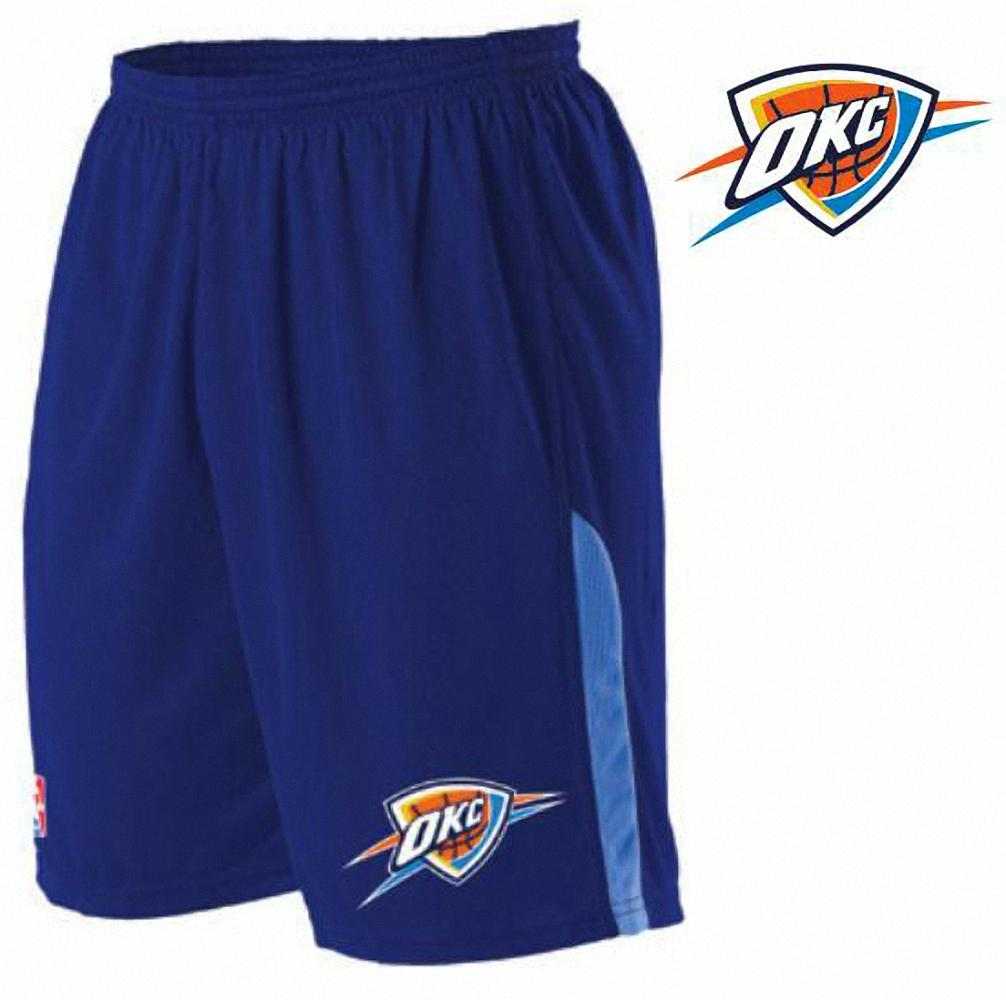 Alleson Athletic A205LY Youth NBA Logo Game Short - Oklahoma City Thunder - HIT a Double - 1