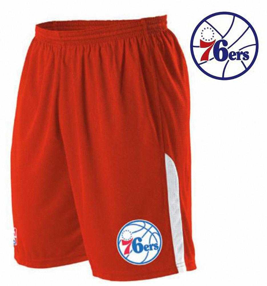 Alleson Athletic A205LY Youth NBA Logo Game Short - Philadelhia 76ers - HIT a Double - 1