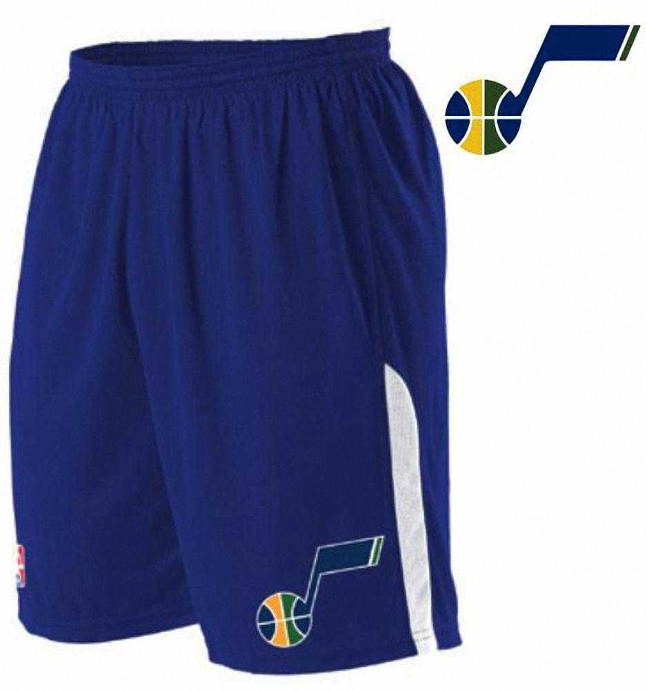 Alleson Athletic A205LY Youth NBA Logo Game Short - Utah Jazz - HIT a Double - 1