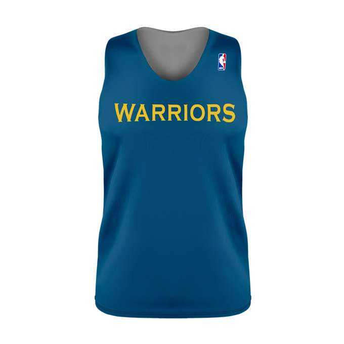Alleson Athletic A506RLA Adult NBA Reversible Game Jersey - Golden State Warriors - HIT a Double - 1