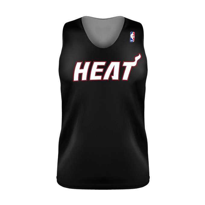 Alleson Athletic A506RLY Youth NBA Reversible Game Jersey - Miami Heat - HIT a Double - 1