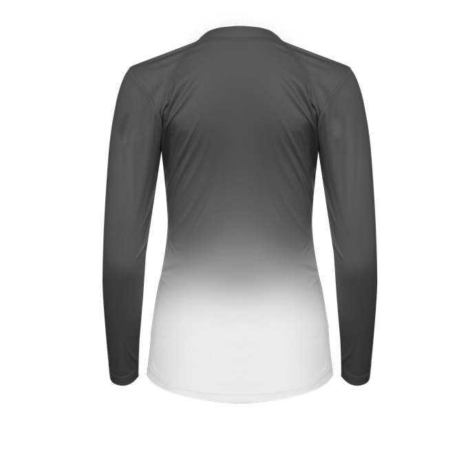Alleson Athletic AOMBRW Women&#39;s Ombre Volleyball Jersey - Graphite Ombre - HIT a Double - 2