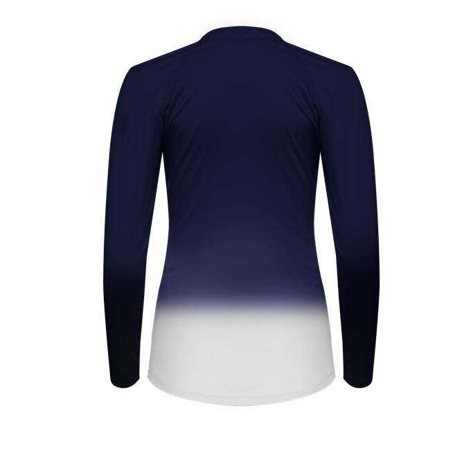 Alleson Athletic AOMBRW Women&#39;s Ombre Volleyball Jersey - Navy Ombre - HIT a Double - 2