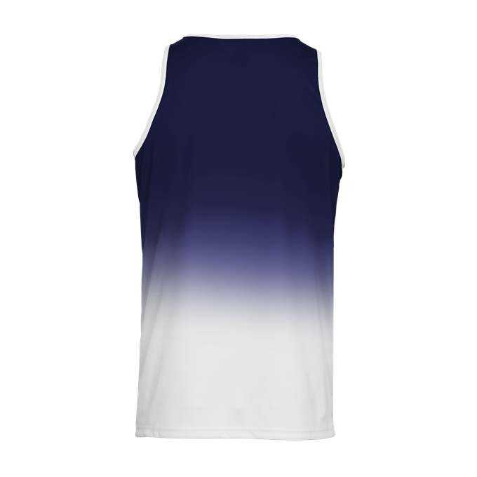 Alleson Athletic ARTOMA Men's Ombre Track Singlet - Navy Ombre - HIT a Double - 1