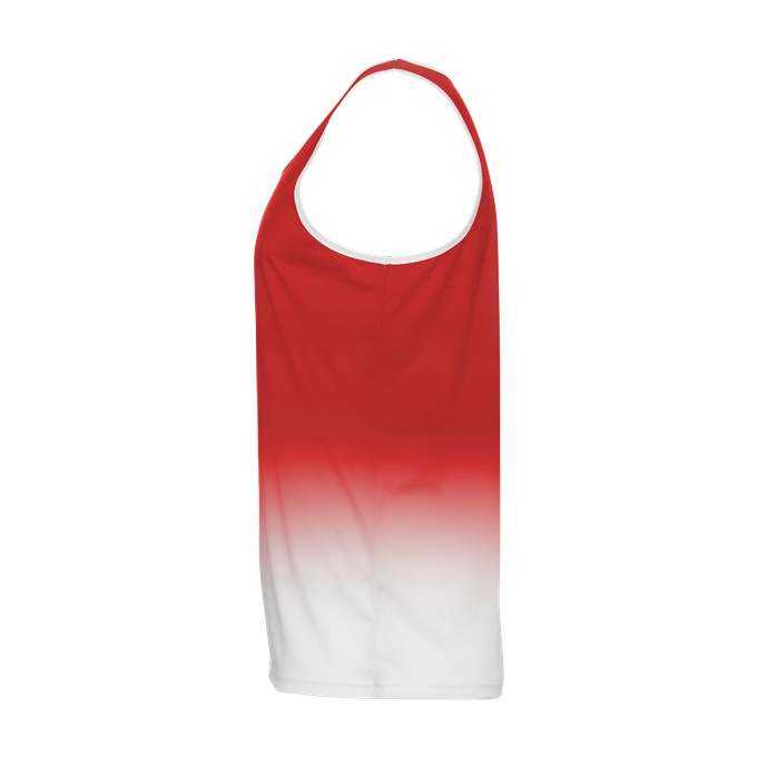 Alleson Athletic ARTOMY Youth Ombre Track Singlet - Red Ombre - HIT a Double - 3