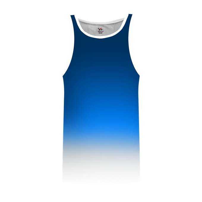 Alleson Athletic ARTOMY Youth Ombre Track Singlet - Royal Ombre - HIT a Double - 1