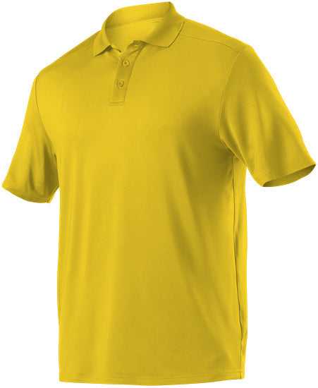 Alleson Athletic GPL5 Adult Gameday Polo - Light Gold - HIT a Double - 1
