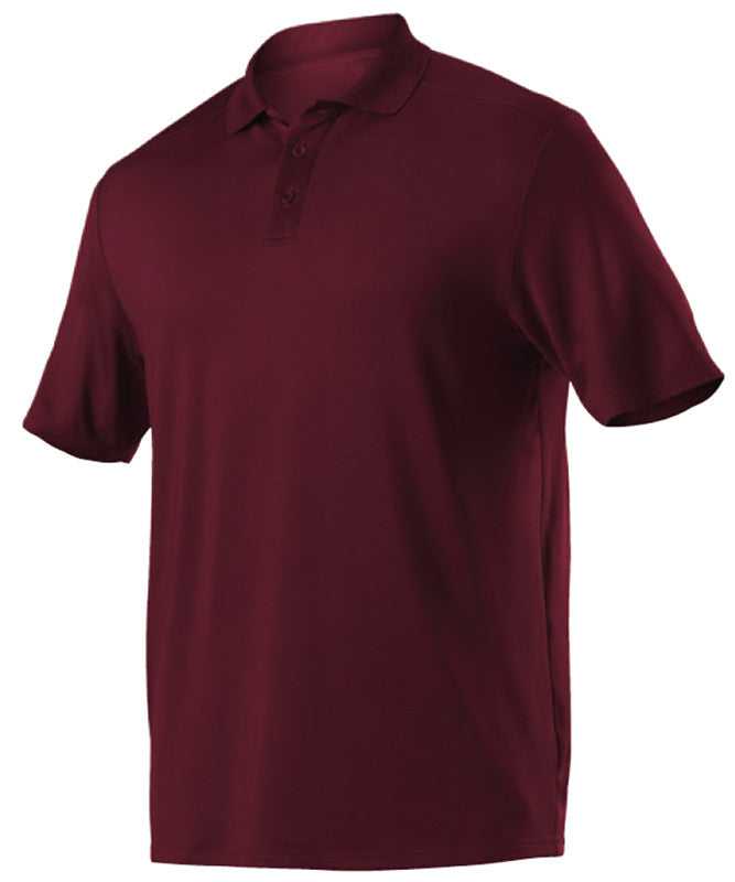 Alleson Athletic GPL5 Adult Gameday Polo - Maroon - HIT a Double - 1