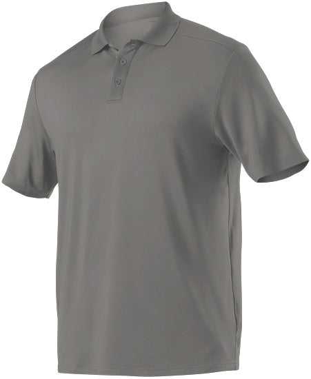 Alleson Athletic GPL5 Adult Gameday Polo - Silver - HIT a Double - 1