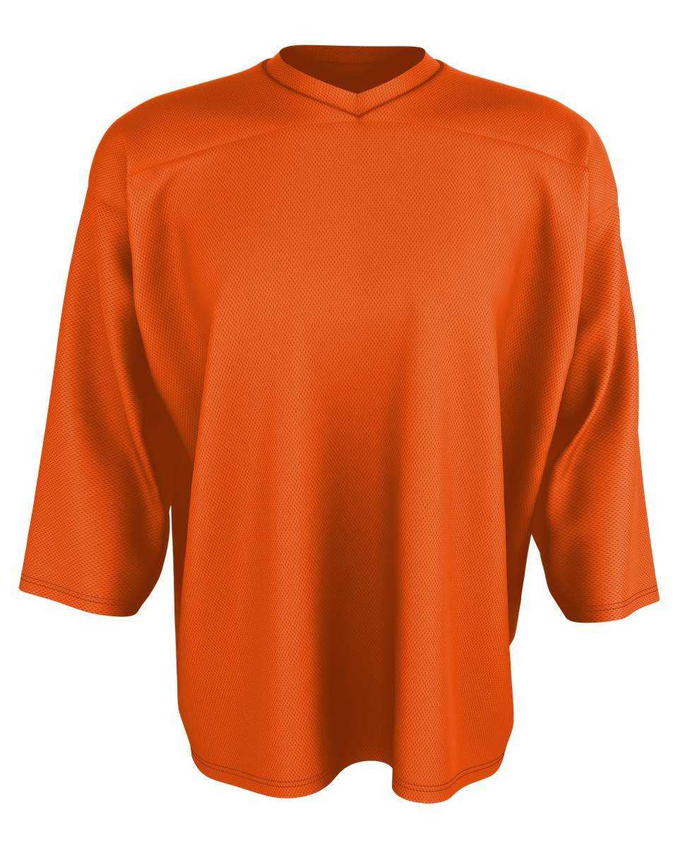 Alleson Athletic HJ150A Adult Hockey Practice Jersey - Burnt Orange - HIT a Double - 1