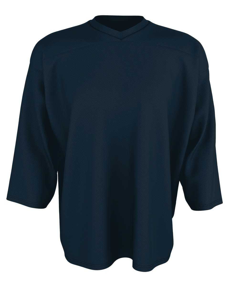 Alleson Athletic HJ150A Adult Hockey Practice Jersey - Navy - HIT a Double - 1
