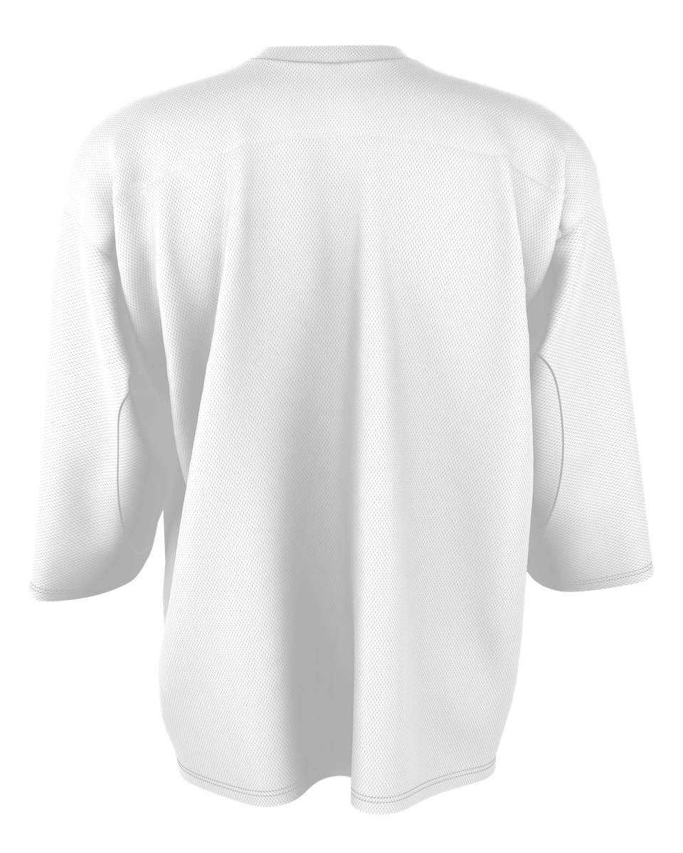 Alleson Athletic HJ150A Adult Hockey Practice Jersey - White - HIT a Double - 3
