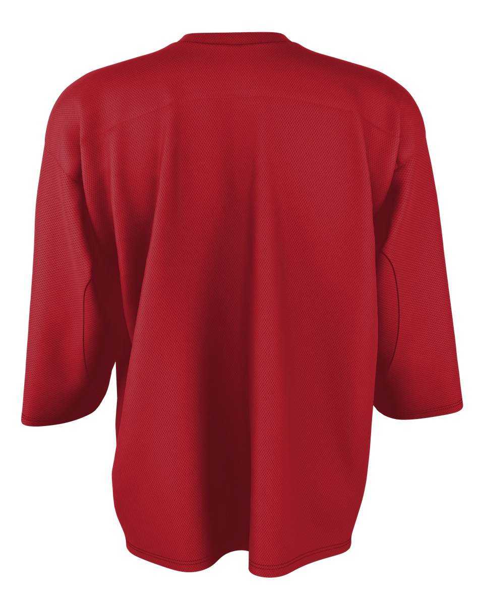 Alleson Athletic HJ150GA Adult Goalie Hockey Practice Jersey - Red - HIT a Double - 3