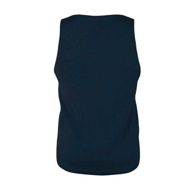 Alleson Athletic LP001Y Youth Lacrosse Reversible Pinnie - Navy White - HIT a Double - 3