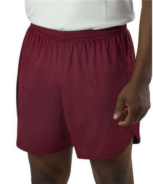 Alleson Athletic R3LFP Men's Woven Track Short - Maroon - HIT a Double - 1
