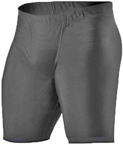 Alleson Athletic RS07A Adult Compression Short - Black - HIT a Double - 1