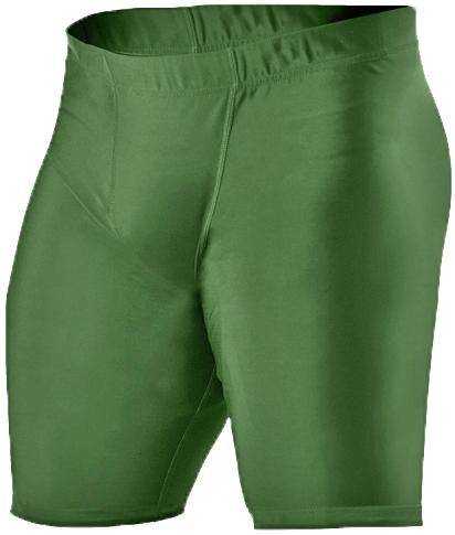 Alleson Athletic RS07A Adult Compression Short - Forest - HIT a Double - 1