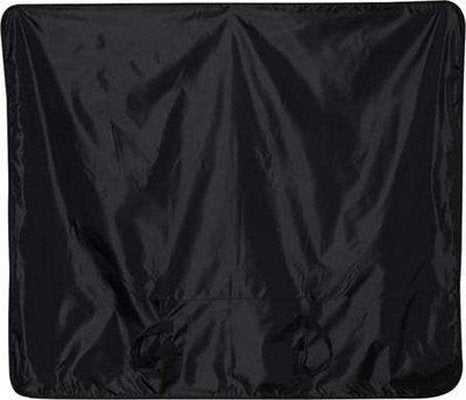Alpine Fleece 8701 Polyester/Nylon Picnic Blanket - Black - HIT a Double - 1