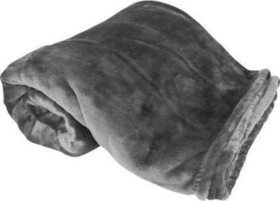Alpine Fleece 8727 Oversized Mink Touch Luxury Blanket - Gray - HIT a Double - 1
