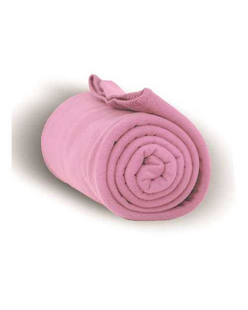 Alpine Fleece 8700 Fleece Throw Blanket - Pink - HIT a Double